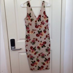 FOREIGN EXCHANGE Dress Floral Bodycon